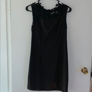 Black cocktail dress